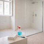 Badezimmerreinigung im Miethaus